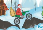 Santa On Motorbike