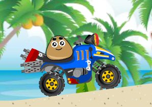 Pou Beach Ride